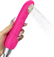 Hot Sale Silikon Dusch spray G-Punkt Vibratoren Klitoris Stimulator Vibration Adult Sexspielzeug für Frauen Sex Spray Masturbation