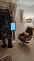 Tablette d'étude du Coran à succès avec base rotative à 360 degrés, batterie rechargeable, écran tactile 21,5 pouces, Android 14, apprentissage à distance