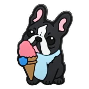 Hebilla de Zapatos de Goma Suave de PVC con Diseño de Cabeza de <span class=keywords><strong>Perro</strong></span> <span class=keywords><strong>Shar</strong></span> <span class=keywords><strong>Pei</strong></span>, Accesorio para Zapatos, Venta al Por Mayor - Product Image 6