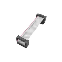 Cable Plano IDC de 40 Pines JFS Audio, Paso de 2.54mm, Longitud de 300mm, 16 Núcleos de Cobre, PVC Electrónico, 110V