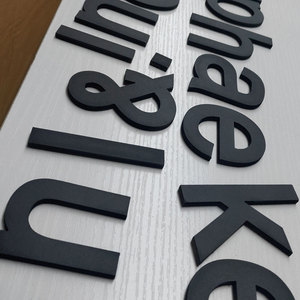 Trang Trí Tường Văn Phòng Lớn Trắng Foam Flat Cut Letters Và Logo Đăng Mật Độ Foam 3D Pvc Letters Số Nhà Sản Xuất Bán Buôn - Product Image 3