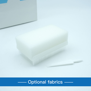 แปรงขัดผิวแบบใช้แล้วทิ้ง RICH ปลอดเชื้อ เป็นมิตรกับสิ่งแวดล้อม ได้รับการรับรองมาตรฐาน CE ผลิตจากฟองน้ำเนื้อนุ่ม ผสมคลอเฮกซิดีน <span class=keywords><strong>4</strong></span>% สำหรับทำความสะอาดมือและเล็บ - Product Image 4