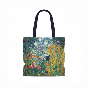 AU-01807 Klimt "giardino di fiori" Art Tote Bag elegante prodotto promozionale - Product Image 1
