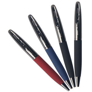 Stylo à bille promotionnel en métal couleur canon de fusil avec logo personnalisé pour cadeau - Product Image 1