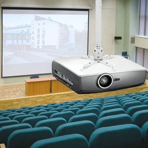 <span class=keywords><strong>Support</strong></span> de projecteur <span class=keywords><strong>support</strong></span> en métal universel Kit de montage de projecteur <span class=keywords><strong>support</strong></span> de montage mural au <span class=keywords><strong>plafond</strong></span> rétractable 43-65 cm <span class=keywords><strong>pour</strong></span> projecteur - Product Image 2