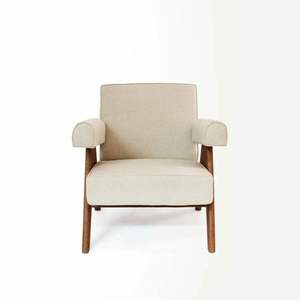 Elegante Sillón Individual con Tapicería Suave para Sala de Estar, Vestíbulo de Hotel, Recepción, Oficina y Dormitorio - Product Image 2