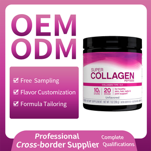 Poudre <span class=keywords><strong>de</strong></span> protéines <span class=keywords><strong>de</strong></span> <span class=keywords><strong>collagène</strong></span> marin hydrolysé OEM avec <span class=keywords><strong>vitamine</strong></span> <span class=keywords><strong>C</strong></span>, acide hyaluronique <span class=keywords><strong>et</strong></span> MSM – Peptides hydrolysés à boire - Product Image 4