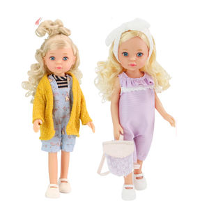 FiveStar 14 Inch Fashion Beauty Girl <strong>Reborn</strong> Doll <strong>Full</strong> <strong>Body</strong> Soft <strong>Silicone</strong> with Fabric Clothes 35cm Baby Doll Gift for Girls - Product Image 3