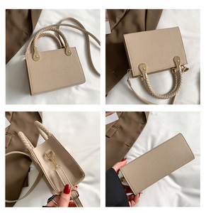 Bolsos de Mano Personalizables, Pequeños, de Piel Sintética, con Correa Cruzada, Nuevos Bolsos de Hombro de Moda para Mujer, Bolsos Tote - Product Image 6