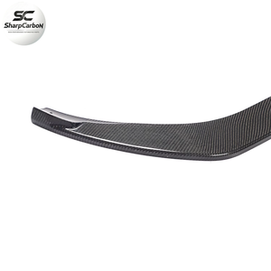 Lèvre de pare-chocs avant en fibre de carbone pour <span class=keywords><strong>Mercedes</strong></span> Benz Classe C W205 S205 C205 A205 C43 <span class=keywords><strong>AMG</strong></span> 2D 4D 2020 <span class=keywords><strong>2021</strong></span> - Product Image 4