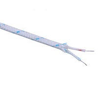 Cable de Compensación para Termopar Tipo K/J/E/T/N con Aislamiento de PVC/Silicona/FEP/Acero Inoxidable/Fibra de Vidrio, Cable de Extensión