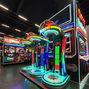 <span class=keywords><strong>Jeu</strong></span> de poinçon d'arcade de boxe à pièces Offre Spéciale amusant interactif électronique pour le <span class=keywords><strong>jeu</strong></span> de frappe du roi du marteau de parc d'attractions - Product Image 6