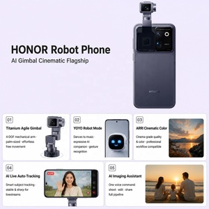Nouveau smartphone HONOR Robot Phone avec écran de 6,31 pouces, caméra à cardan en alliage de titane, caméra principale intelligente stabilisée par cardan de 200MP - Product Image 2