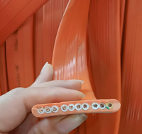 18 x 0,75 mm² PE-isoliertes PVC-ummanteltes Kupfer-Niederspannungs-0,6/1KV-Aufzugskabel Flaches Reisekabel Hebekabel