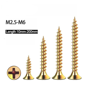 <span class=keywords><strong>Viti</strong></span> <span class=keywords><strong>per</strong></span> Legno a Testa Piatta con Taglio <span class=keywords><strong>per</strong></span> Progetti di <span class=keywords><strong>Falegnameria</strong></span> e Costruzione - Product Image 1