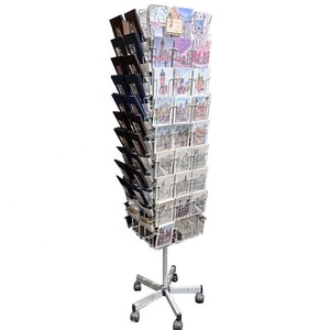 Soporte de Metal Personalizado para Tarjetas de Felicitación, Soporte para Folletos, Estante de Exhibición - Product Image 1