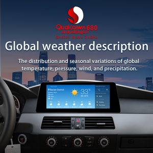 Carplay nirkabel untuk BMW, pemutar Video mobil navigasi GPS, Video mobil 10.25 inci Qualcomm 680, untuk BMW 5 seri E60 E61 E90 E91 E92 E93 - Product Image 2