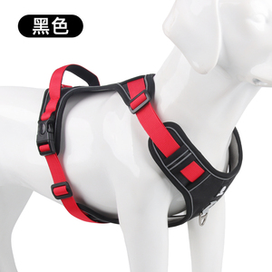 Adjustable Reflective Oxford Vest for Large <b>Dogs</b> Breathable Soft Padded No-Choke Harness Easy Control Handle No-Pull Pet - Product Image 5