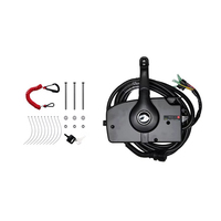 Câble de direction de machine marine, câble de commande de moteur en acier pour bateau et navire, de 8 à 28 pieds