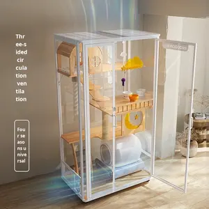 Nuevo Modelo 2026: Villa de Lujo Moderna y Sostenible <span class=keywords><strong>para</strong></span> Gatos Adultos y Gatitos, Hábitat Multinivel Duradero - Product Image 5