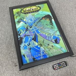 Customized 16''x 24'' RGB <strong>Dynamic</strong> <strong>Led</strong> Advertising Acrylic Poster <strong>Display</strong> Sign Snap Frame <strong>Led</strong> <strong>Slim</strong> Light Box - Product Image 4