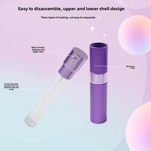Wholesale Twist up <strong>Perfume</strong> <strong>Atomizer</strong> 10ml Aluminum <strong>Travel</strong> Glass Spray <strong>Perfume</strong> <strong>Refillable</strong> Bottles - Product Image 3