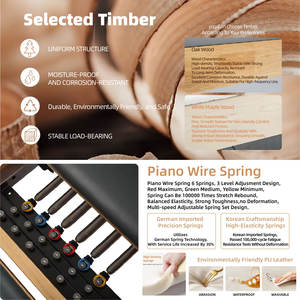 Papan Pilates multifungsi dan aksesori Yoga tahan lama peralatan Gym menara reeks kayu untuk studio Pilates - Product Image 3