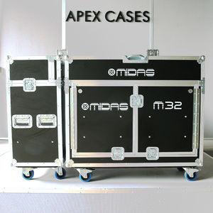 กระเป๋าใส่เครื่องผสมเสียงแบบพับได้ APEX CASES รุ่น Flip Flight Road Mixer Case สำหรับมิกเซอร์เสียงดิจิตอล Midas M32/HD96/Yamaha M7CL/<span class=keywords><strong>Allen</strong></span> <span class=keywords><strong>Heath</strong></span> <span class=keywords><strong>SQ6</strong></span>/X32 Wing OEM/ODM - Product Image 2