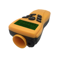EOUTIL Télémètre laser ultrasonique LCD portable, mesureur de distance, portée UL100, plastique ABS pour la décoration et la construction