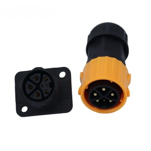 リチウム電池充電用 <span class=keywords><strong>2</strong></span>+6/3+5/<span class=keywords><strong>2</strong></span>+4 黄銅製 IP67 防水 自動車用バッテリーコネクター - Product Image 4