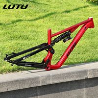 Vélo de montagne à suspension souple Lutu 26/27,5 pouces, cadre LADDER, cadre intégré à cinq voies, forgé, pour descente DH, frein à disque, aluminium, tout-terrain, 5,2 kg