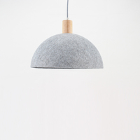 Lampe suspendue en feutre pour chambre d'hôtel, design nordique moderne