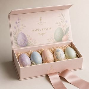Caja de Cartón Magnética Personalizada CRD para Regalo, con Solapa Magnética, Ecológica, Rígida, Plegable, Impresa en Cuatro Colores - Product Image 3