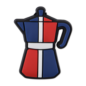 Breloques de chaussures en gros avec drapeau dominicain, design personnalisé, en caoutchouc PVC, pour sabots, décoration de chaussures, bracelets et breloques - Product Image 3