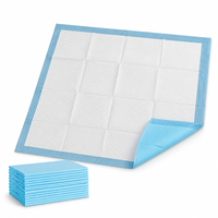 Tapis d'entraînement pour chiens en gros avec noyau absorbant SAP, tapis jetables pour chiots anti-fuites avec film bleu au dos, fourniture directe usine