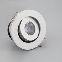 Lumières modernes d'armoire à LED Projecteurs de plafond à abat-jour pour PC Interrupteur tactile IP20 Construction en aluminium à haute luminosité pour