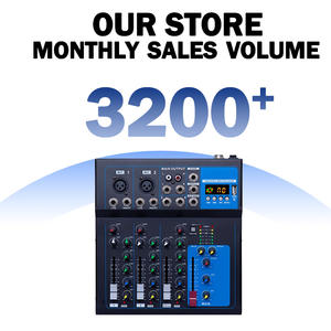 Voxfull F4 4 canale Digital Studio di registrazione Mixer Audio per studi professionali e creazione di musica personale - Product Image 5