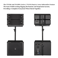Speaker Line Array Pasif Dual 6.5 Inch Berkualitas Tinggi Cocok untuk Peralatan Suara/Amplifier/Speaker