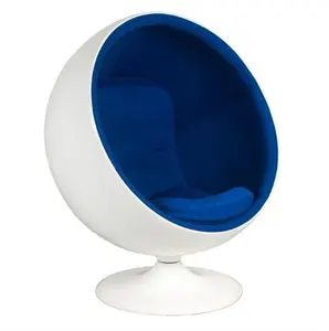 现代设计玻璃纤维球椅休闲球椅餐厅卧室和餐厅RG-21