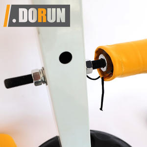 DorunFit <span class=keywords><strong>DR</strong></span>-BX069 Bersertifikasi ISO9001, Penyangga Lantai Baja PVC Tugas Berat untuk Target Tendangan, 6 Buah Bantalan Tendangan, Braket Bebas Genggam - Product Image 5