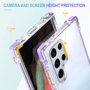 Funda acrílica <span class=keywords><strong>para</strong></span> <span class=keywords><strong>Samsung</strong></span> <span class=keywords><strong>S22</strong></span> March, nuevo diseño, alta calidad, TPU, TPE, antiarañazos, arcoíris, Series <span class=keywords><strong>S22</strong></span> - Product Image 2