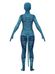 Fabricant d'usine Adulte Halloween Costumes <span class=keywords><strong>Avatar</strong></span> Film Costume <span class=keywords><strong>Avatar</strong></span> Bleu Animal Costume Combinaison Combishort - Product Image 3