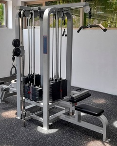 Macchina Multifunzione per Allenamento della Forza, Attrezzatura Commerciale per Palestra con Carico a Pesi, Stazione Fitness Multipla a 4 Postazioni - Product Image 2