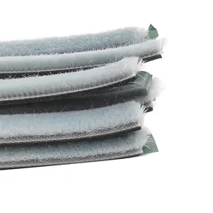 Self Adhesive Sealing Strip Felt Draught Excluder Wool Pile Weatherstrip Window Door Brush Seal