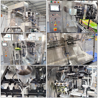 Machine d'emballage automatique haute vitesse pour sachets à fermeture éclair, sachets debout, remplissage de granulés, grains de café, noix, maïs soufflé, mini-doypacks préformés