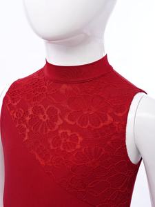 ชุดเต้นรำลีริคอลสำหรับเด็กผู้หญิงอายุ 6-16 ปี สำหรับการแสดงบนเวที ชั้นเรียนเต้นรำ ชุดเต้นบอลรูม ผู้ผลิตชุดเต้นรำ - Product Image 3