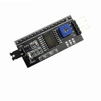 Modul LCD FYX Stock 1602A dengan Layar Biru Kuning Hijau 16x2 LCD-1602+I2C IIC 5V Backlight DIY Kit untuk Pembaca Layar