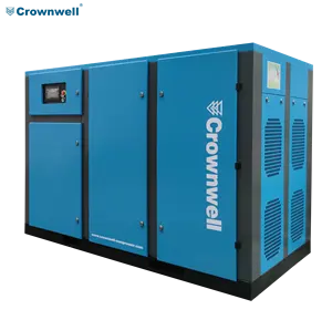 Crownwell compressor de ímã permanente, óleo injetado velocidade variável vsd 185-400kw/250-500hp