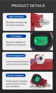 RTTPP LY-PA3000 industri tahan-ledakan Digital pipa presisi tinggi 4-20mA/RS485/pemancar detektor tekanan Relay - Product Image 6