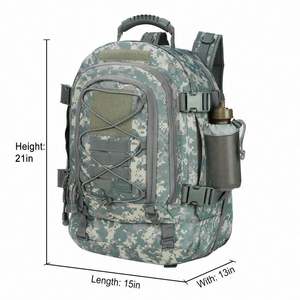 BSCI กระเป๋าเป้สะพายหลังความจุได้รับการรับรองซิปสำหรับการตั้งแคมป์กลางแจ้งยุทธวิธีการล่าสัตว์โดยมีตัวอย่างฟรีระหว่างชั้นคอมพิวเตอร์ - Product Image 4